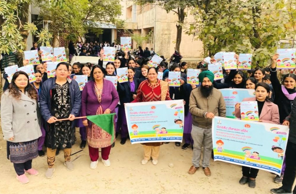 Health Department took out awareness rally on special vaccination week